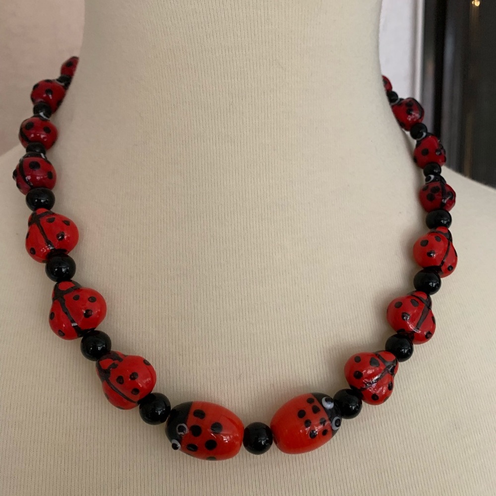 Ladybug Necklace